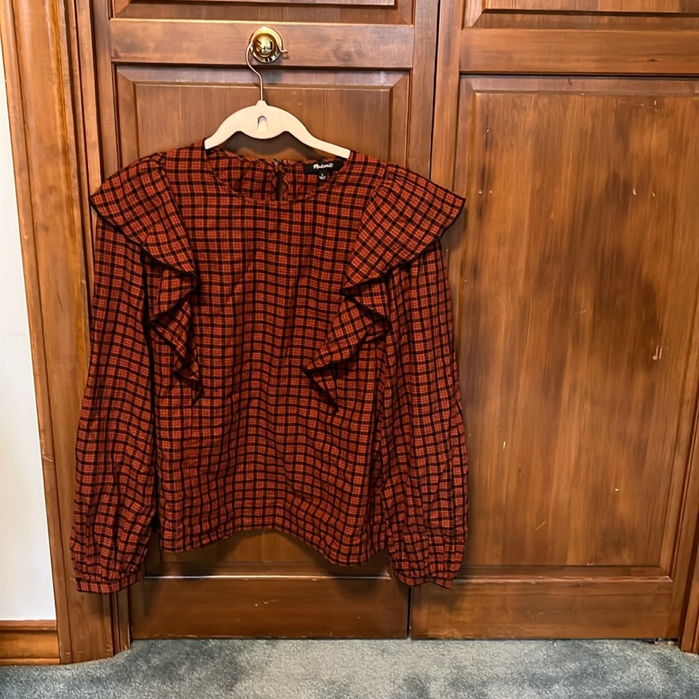 Madewell Ruffle Top
